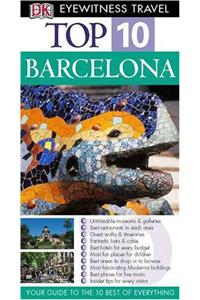 DK Eyewitness Top 10 Travel Guide: Barcelona