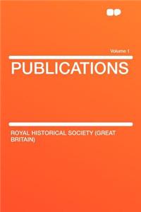 Publications Volume 1
