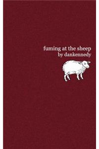 fuming at the sheep