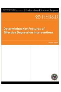 Determining Key Features of Effective Depression Interventions