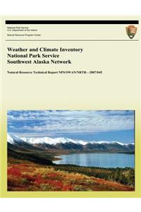 Weather and Climate Inventory National Park Service Southwest Alaska Network