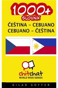 1000+ Czech - Cebuano Cebuano - Czech Vocabulary