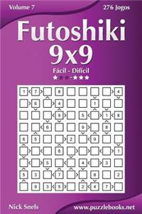 Futoshiki 9x9 - Fácil ao Difícil - Volume 7 - 276 Jogos