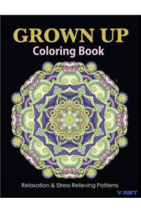 Grown Up Coloring Book 20: Coloring Books for Grownups: Stress Relieving Patterns