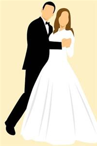 The Bride and Groom Wedding Day Journal