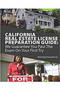 California Real Estate License Preparation Guide