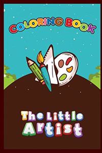 The Little Artist Coloring Book 40 Page