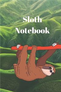 Sloth notebook