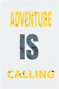Adventure is calling Vacation Planner - Road Trip Planner, 120 pages (6*9 ), Caravan Travel Journal, Glamping Diary, vacation notebook