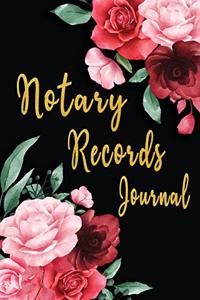 Notary Records Journal