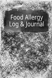 Food Allergy Journal & Logbook