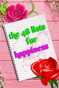 The 48 lists for happiness journal