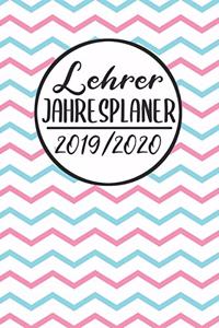 Lehrer Jahresplaner 2019 / 2020