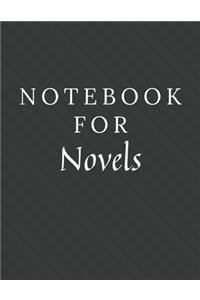 Notebook For Novels