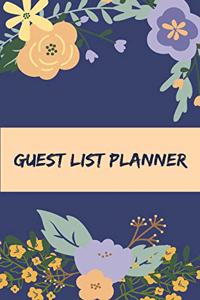 Guest List Planner