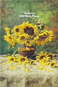 Sunflowers 2020 Weekly Planner