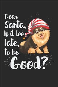 Christmas Santa is it too late to be nice?