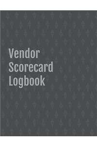 Vendor Scorecard Logbook