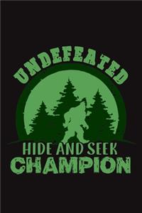 Undefeated Hide And Seek Champion