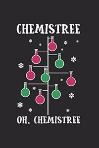 Christmas Chemis Tree Notebook