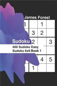 400 Sudoku Easy Sudoku 6x6