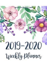 Two Year 2019-2020 Weekly Planner