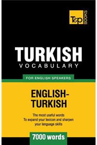 Turkish vocabulary for English speakers - 7000 words