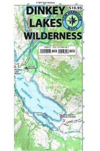 Dinkey Lakes Wilderness Trail Map