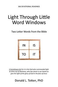 Light Through Little Word Windows