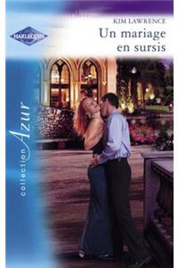 Un Mariage En Sursis (Harlequin Azur)