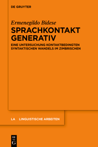 Sprachkontakt Generativ