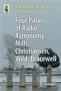 Four Pillars of Radio Astronomy: Mills, Christiansen, Wild, Bracewell