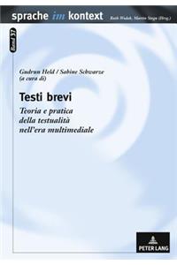 Testi Brevi
