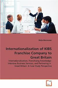 Internationalization of KIBS Franchise Company to Great Britain
