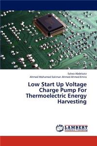 Low Start Up Voltage Charge Pump for Thermoelectric Energy Harvesting