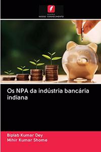 Os NPA da indústria bancária indiana