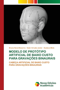 Modelo de Protótipo Artificial de Baixo Custo Para Gravações Binaurais