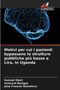 Motivi per cui i pazienti bypassano le strutture pubbliche più basse a Lira, in Uganda