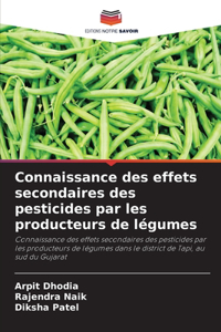 Connaissance des effets secondaires des pesticides par les producteurs de légumes