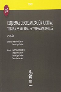 Tomo I Esquemas de Organizacion Judicial Tribunales Nacionales y Supranacionales 4a Edicion 2016 (Spanish Edition)