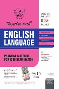 Together with ICSE Practice Material for Class 9 & 10 English Language for 2019 Examination