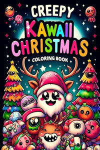 Creepy Kawaii Christmas Coloring book