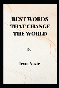 Best words that change the world