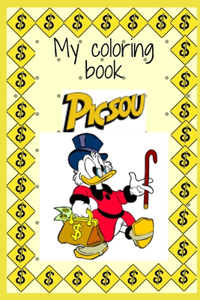 My Picsou coloring book