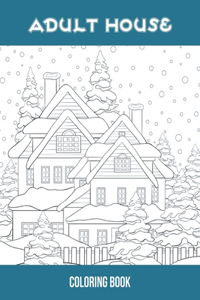 adult house coloring book