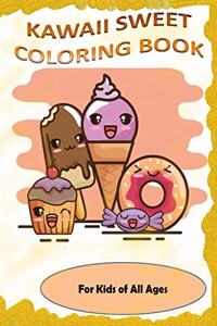 Kawaii Sweet Coloring Book