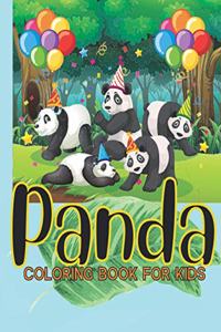 Panda Coloring Book For Kids