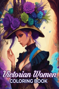 Victorian Women Coloring Book
