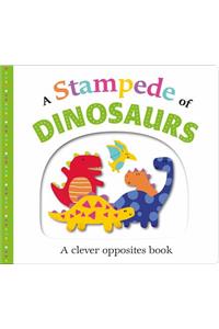 Picture Fit Board Books: A Stampede of Dinosaurs