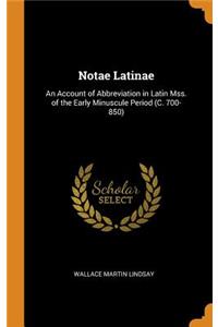 Notae Latinae